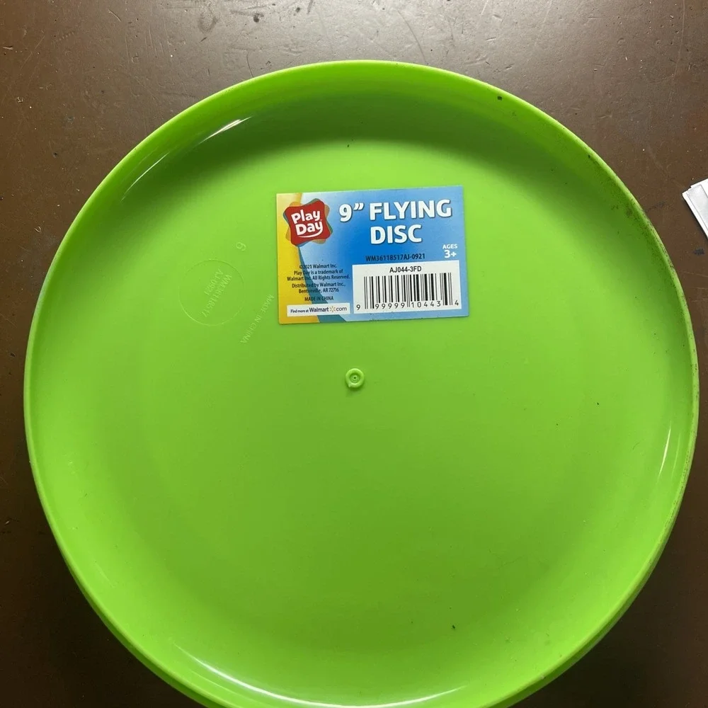 Frisbee Green Spiral 9